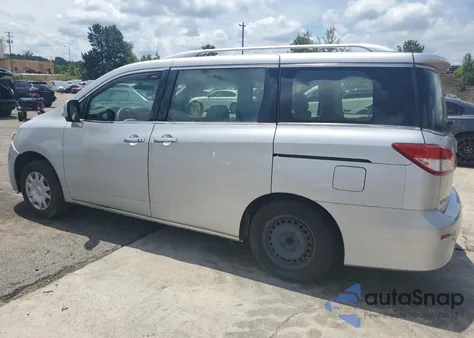 2014 Nissan Quest S from USA, damaged, VIN JN8AE2KP7E9100258